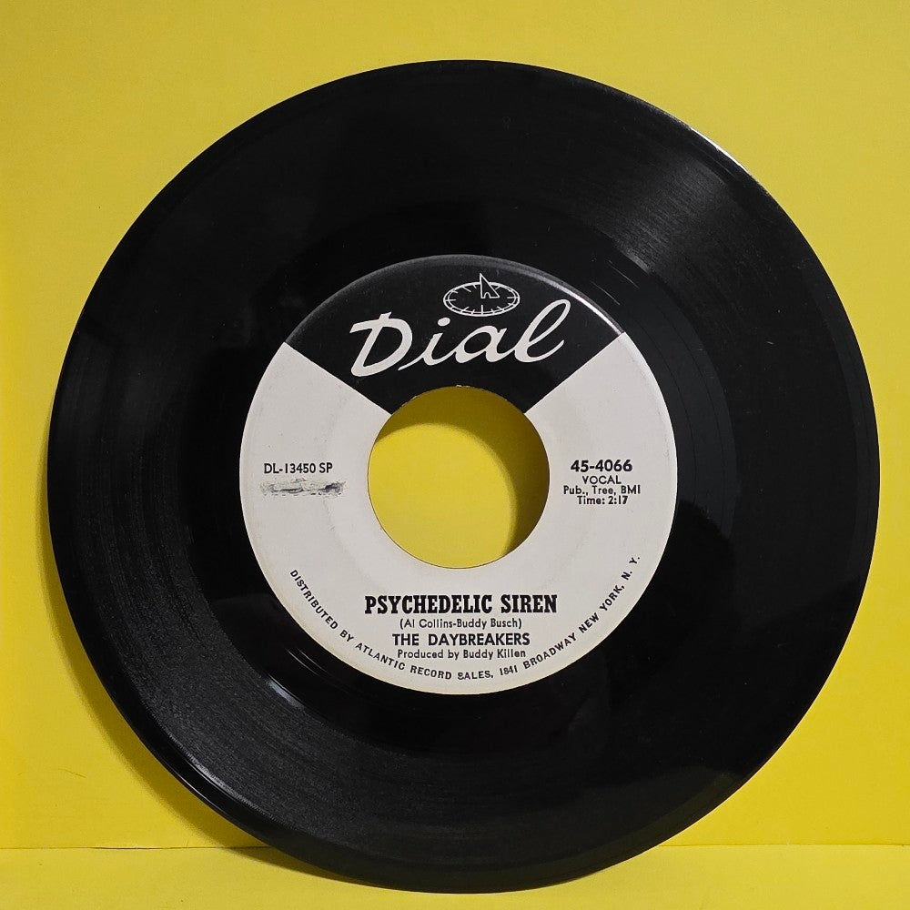 The Daybreakers - Psychedelic Siren 7" Promo  - 1967 - 45-4066 - Used - VG+ - Vinyl