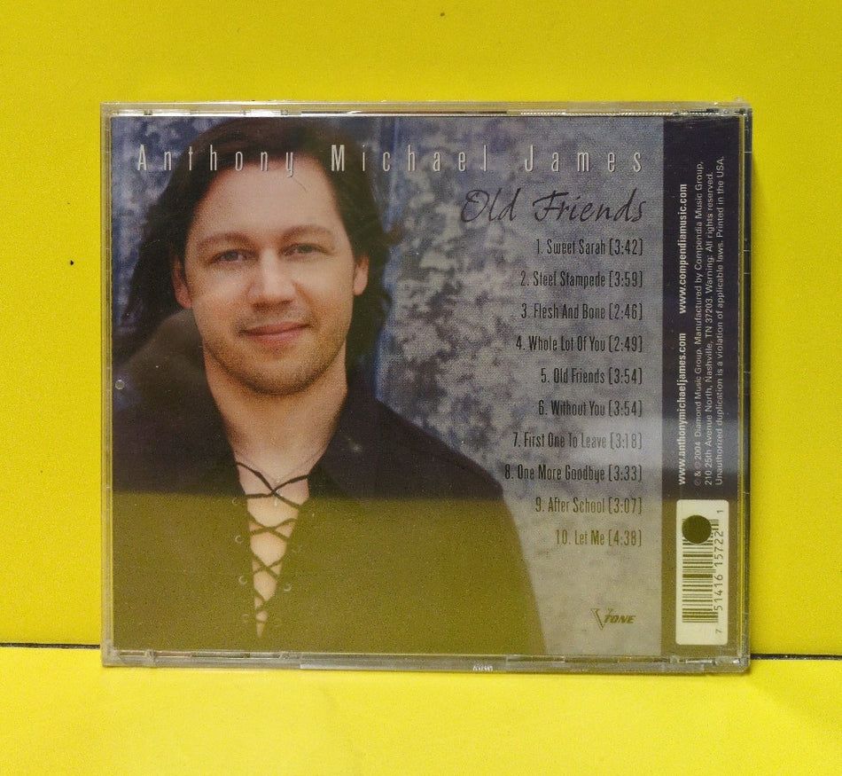 Anthony Michael James - Old Friends - 2004 - 1572 - New - Sealed - CDs