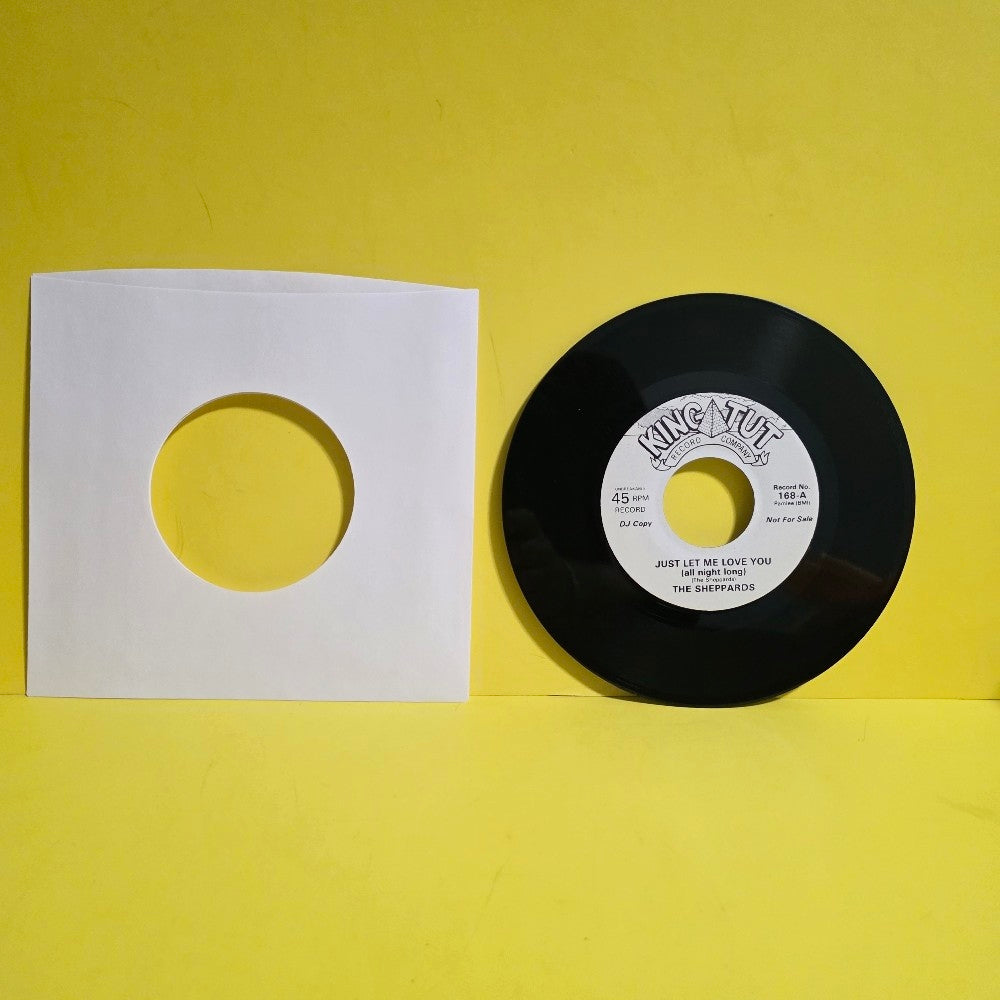 The Sheppards  - Just Let Me Love You (All Night Long) 7" Promo  - 1976 - 168 - Used - VG++ - Vinyl