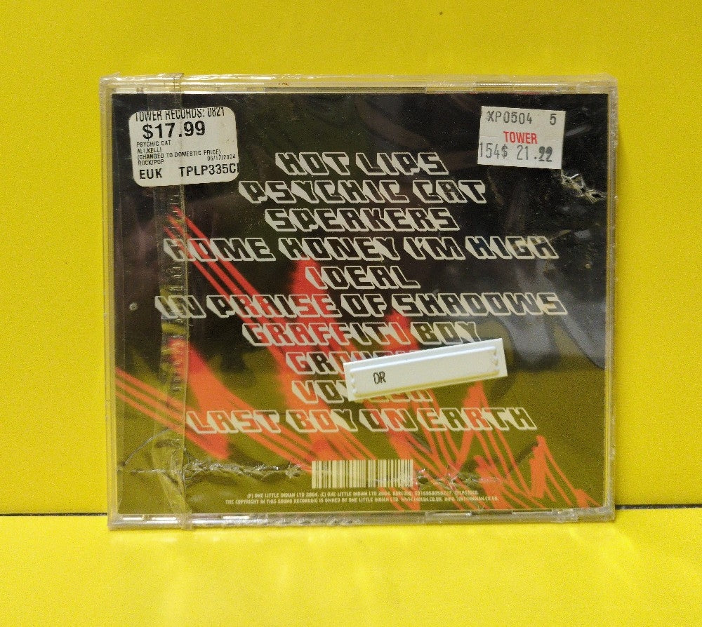 Kelli Ali - Psychic Cat - 2004 - TPLP335CD - New - Sealed - CDs - UK Import