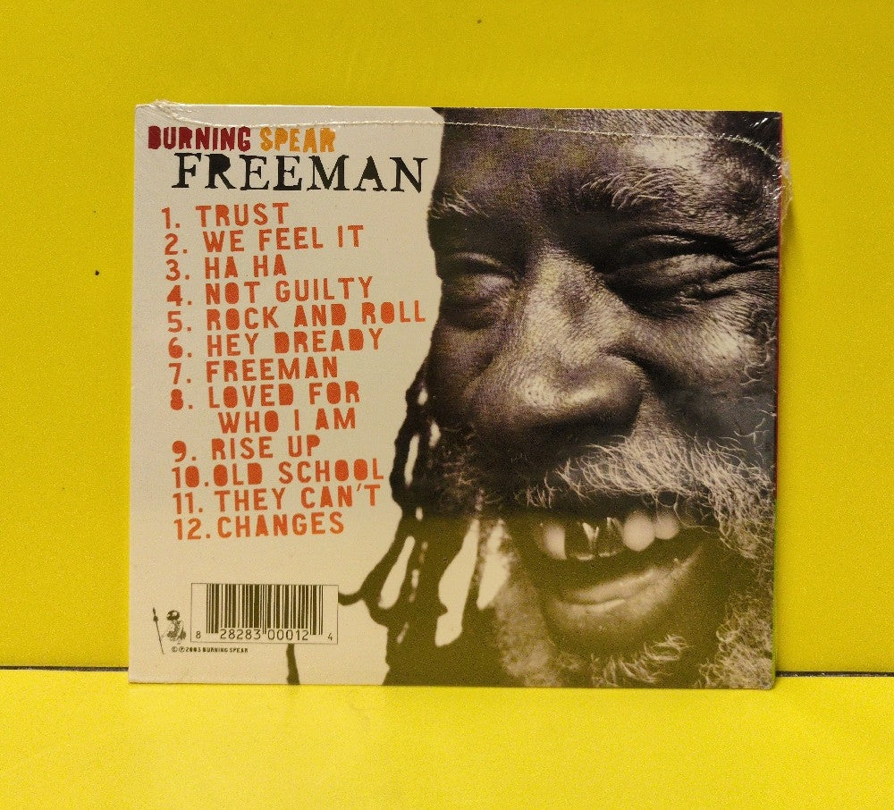 Burning Spear - Freeman - 2003 - BPFM001 - New - Sealed - CDs