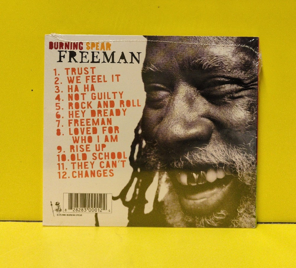 Burning Spear - Freeman - 2003 - BPFM001 - New - Sealed - CDs