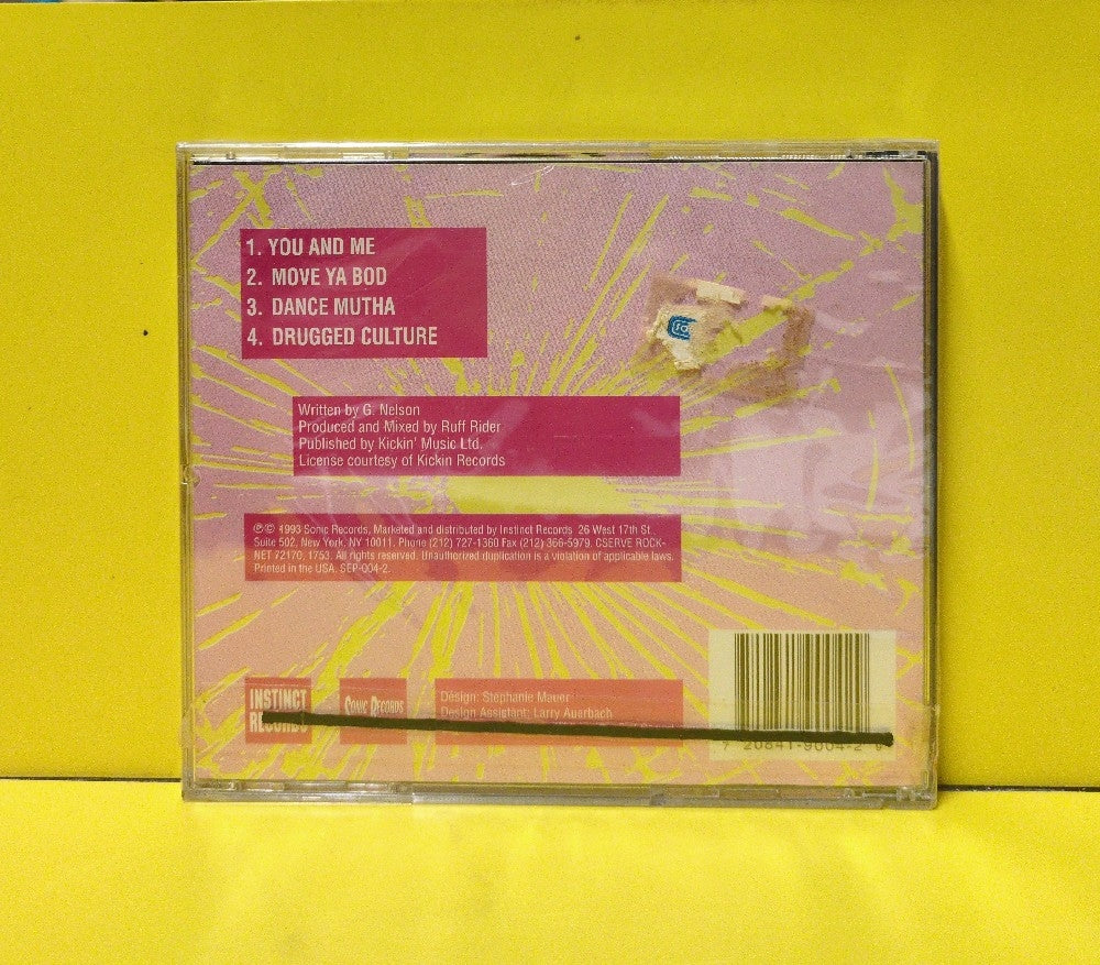 Ruff Rider - Shaggy Ridims EP - 1993 - SEP-004-2 - New - Sealed - CDs - Limited Edition