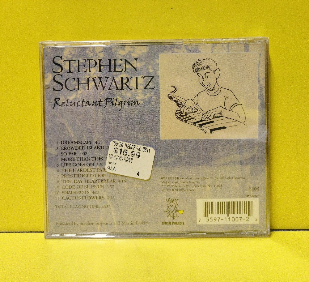 Stephen Schwartz - Reluctant Pilgrim - 1997 - MMCD007 - New - Sealed - CDs
