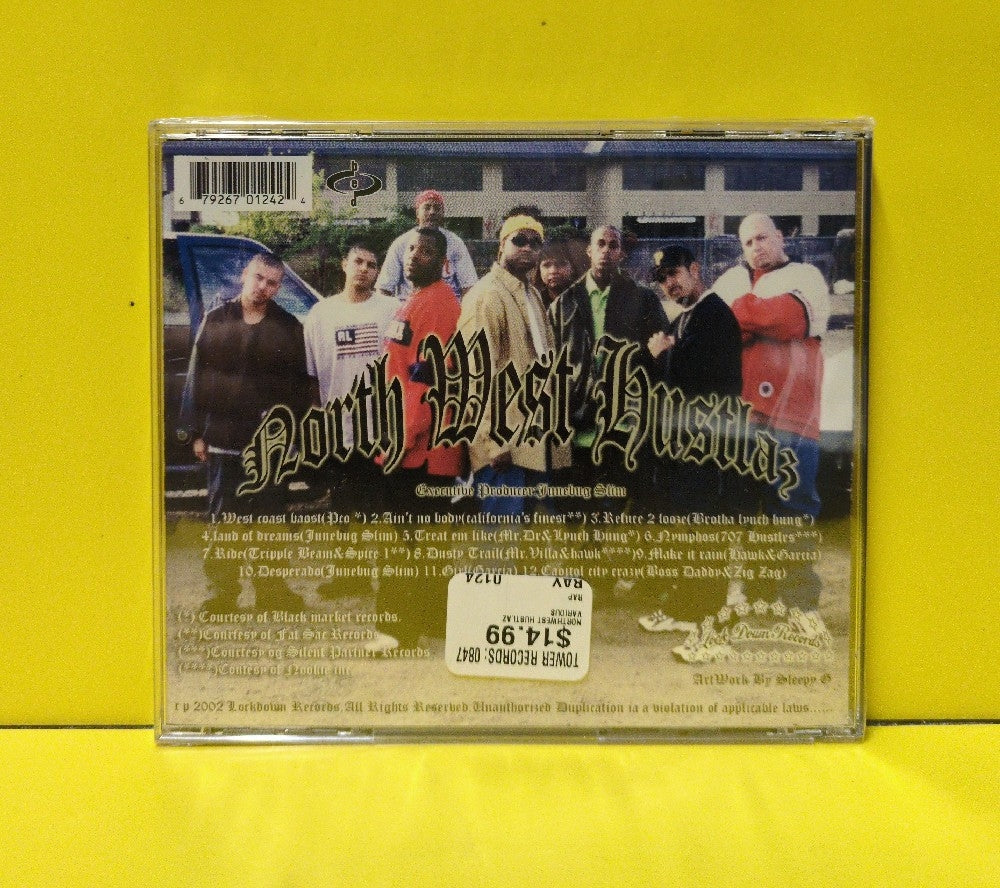 Various - North West Hustlaz - 2002 - LOCK 0124-2 - New - Sealed - CDs
