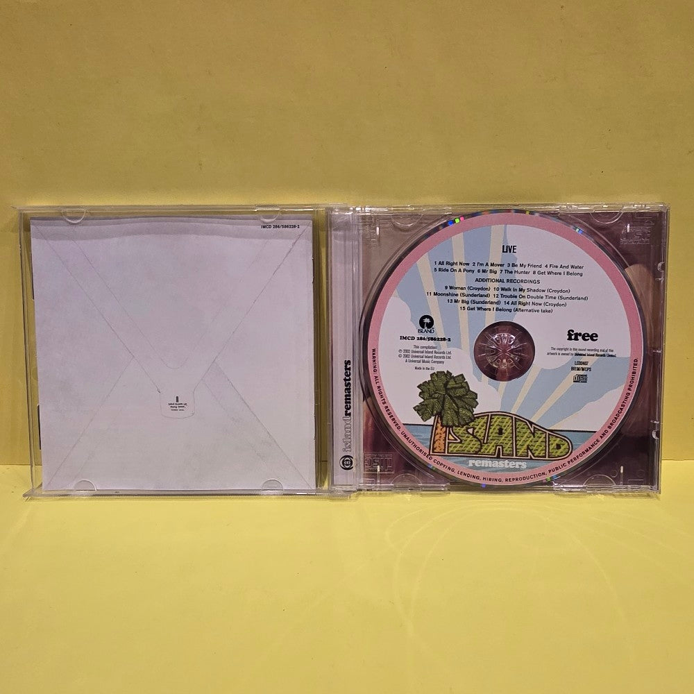 Free - Free Live - 2002 - IMCD 286/586228-2 - Used - VG++ - CDs