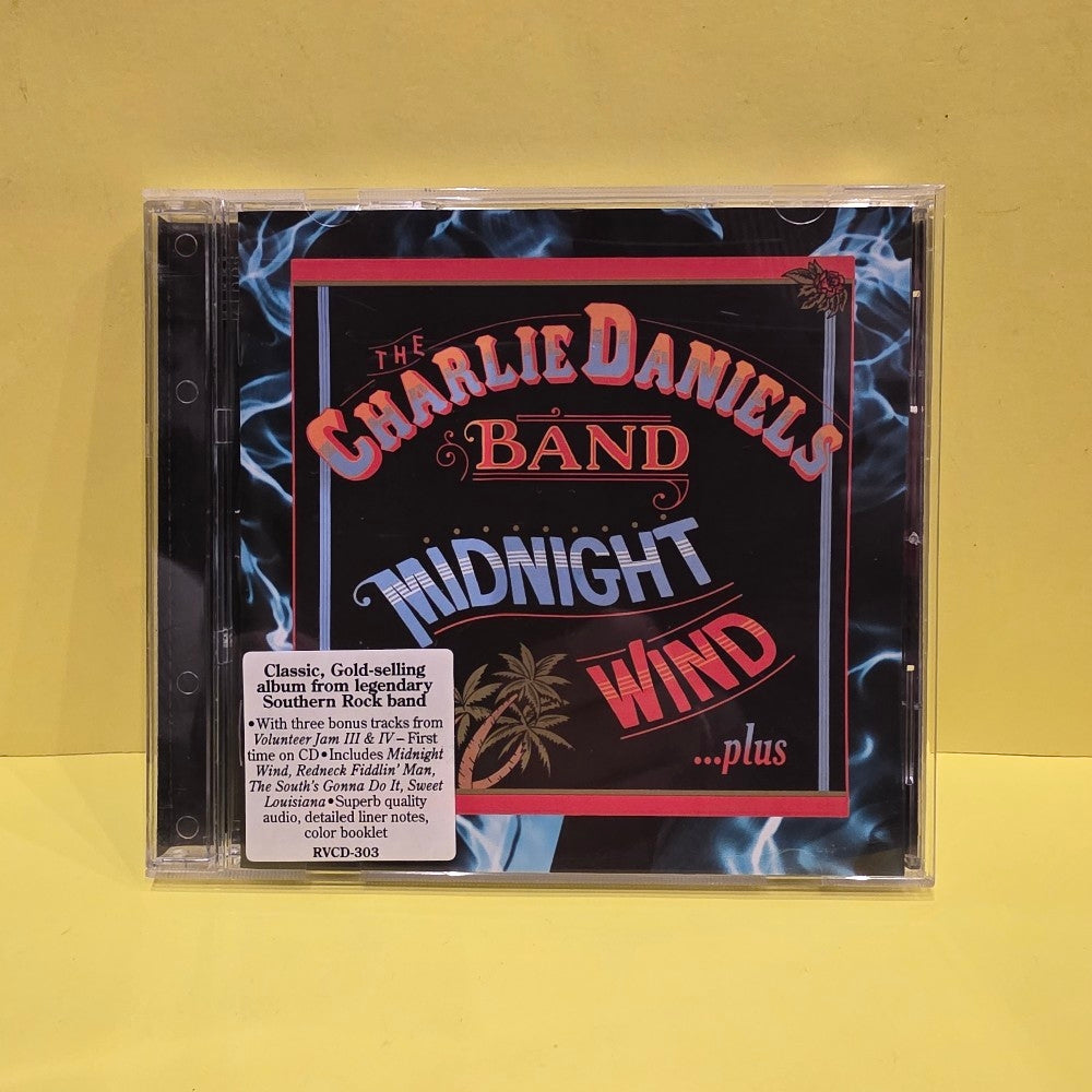 The Charlie Daniels Band - Midnight Wind ...Plus - 2009 - RVCD-303 - Used - VG++ - CDs