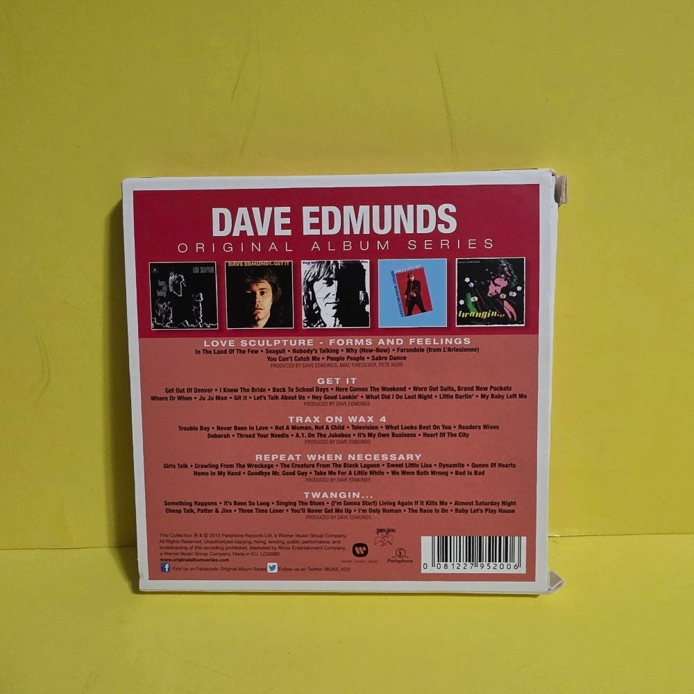 Dave Edmunds - Original Album Series - 2015 - 0081227952006 - Used - EX - CDs