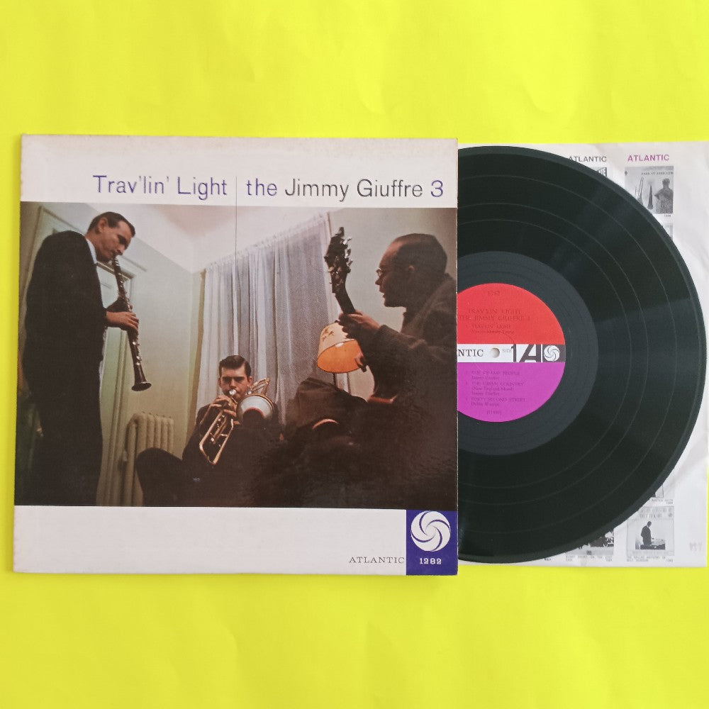 Jimmy Giuffre 3 - Trav'lin' Light MONO - 1960 - ATLANTIC 1282 - Used - VG++ - Vinyl