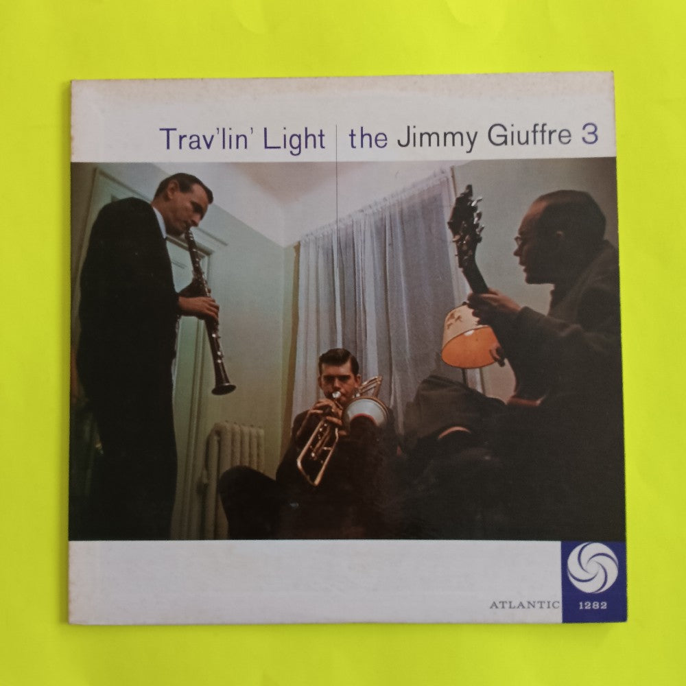 Jimmy Giuffre 3 - Trav'lin' Light MONO - 1960 - ATLANTIC 1282 - Used - VG++ - Vinyl