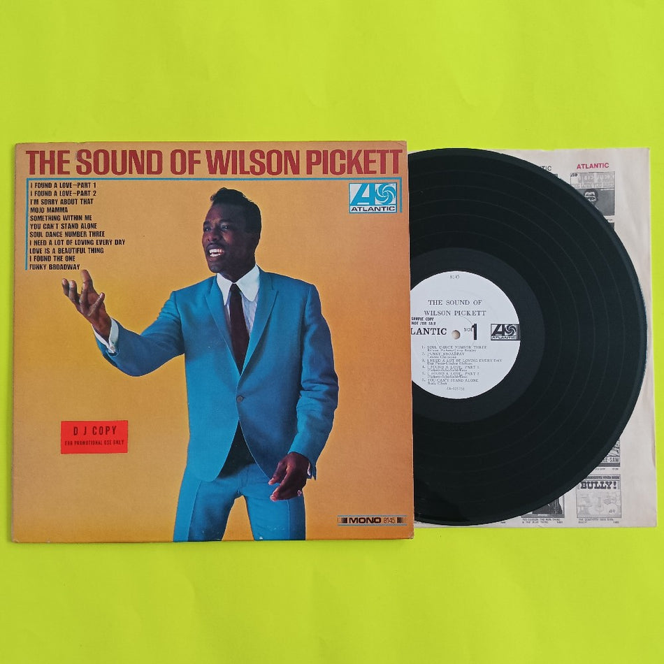 Wilson Pickett - The Sound Of Wilson Pickett PROMO MONO - 1967 - Atlantic 8145 - Used - VG++ - Vinyl