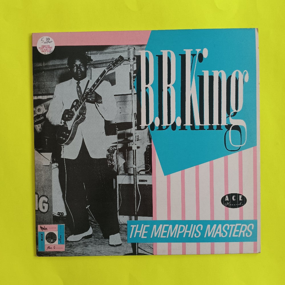 B. B. King - The Memphis Masters UK - 1982 - CH 50 - Used - VG++ - Vinyl