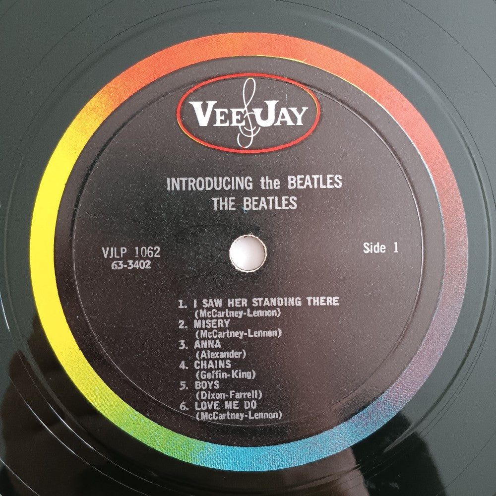 The Beatles  - Introducing ... The Beatles OG OVAL LOGO - 1964 - VJLP 1062 - Used - VG+ - Vinyl