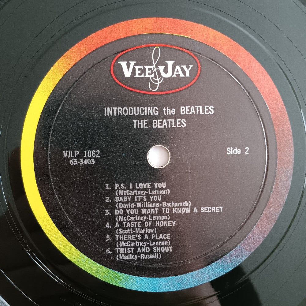 The Beatles  - Introducing ... The Beatles OG OVAL LOGO - 1964 - VJLP 1062 - Used - VG+ - Vinyl