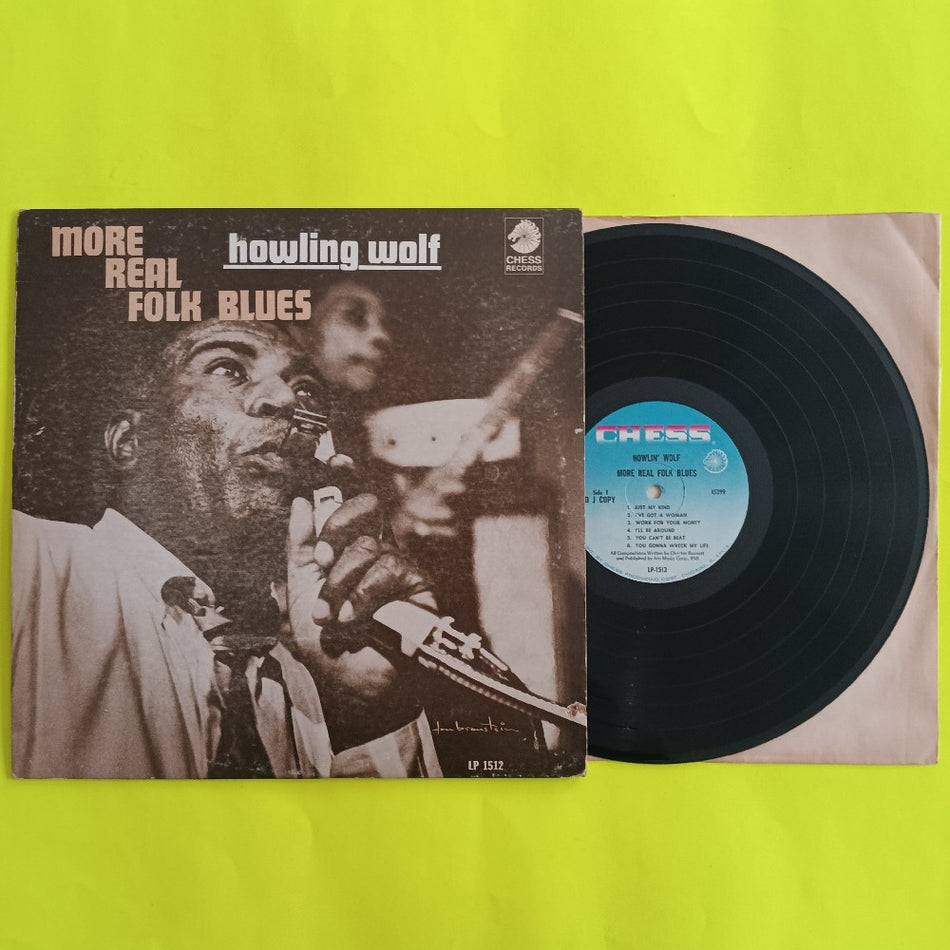 Howlin Wolf  - More Real Folk Blues / Original Mono Promo  - 1967 - LP 1512 Used - VG+ - Vinyl