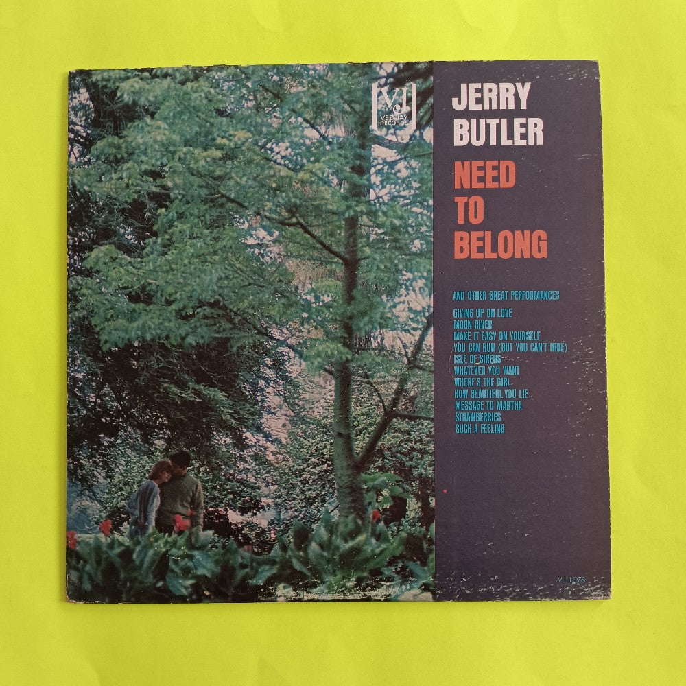 Jerry Butler - Need To Belong MONO PROMO - 1963 - VJLP 1076 - Used - VG+ - Vinyl