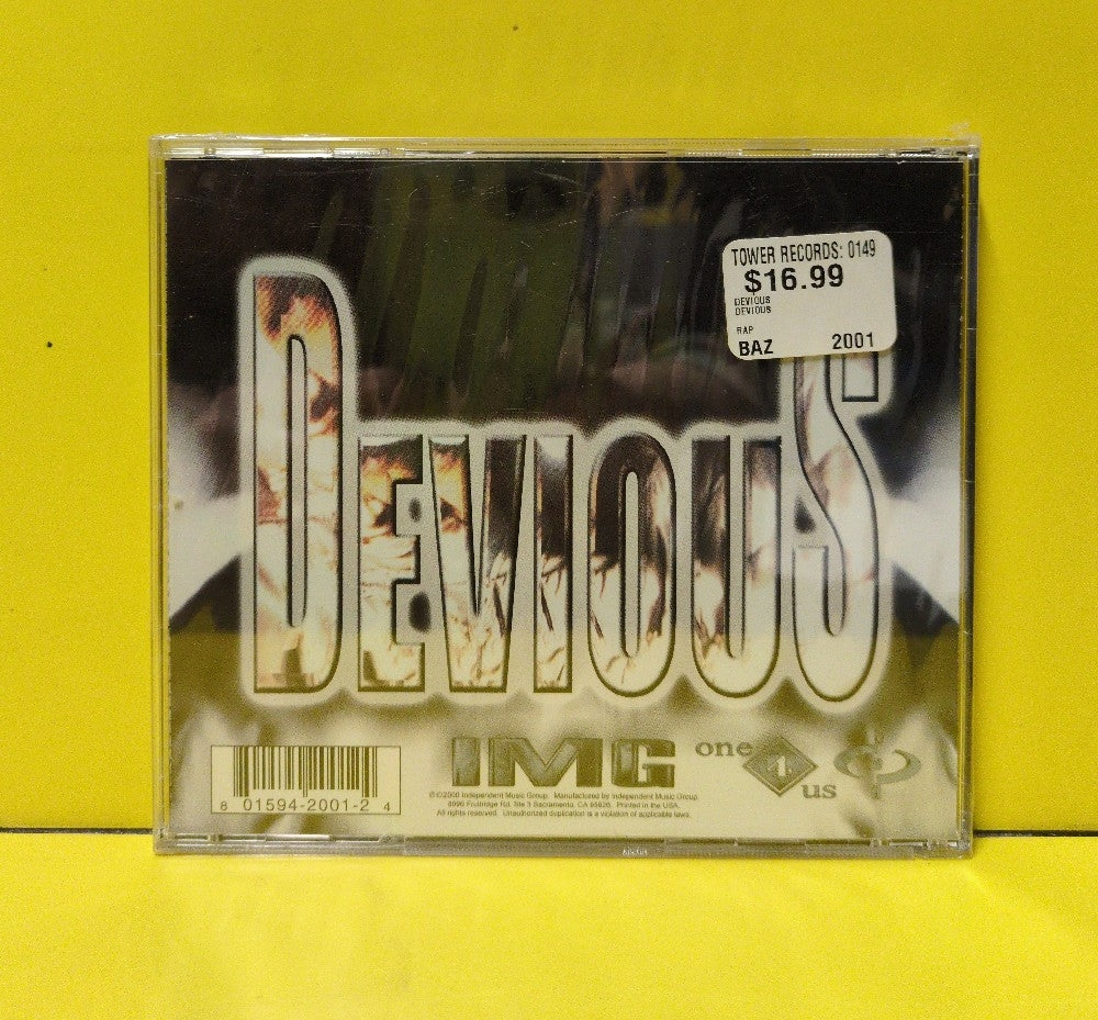 Devious - Devious - 2000 - IMG2001 - New - Sealed - CDs