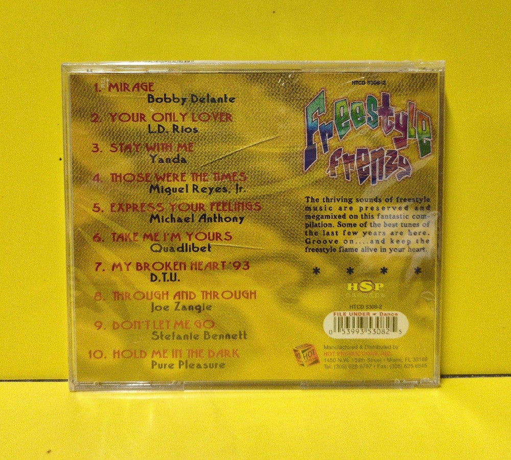 Various - The Ultimate Freestyle Frenzy - 1998 - HTCD 5308-2 - New - Sealed - CDs