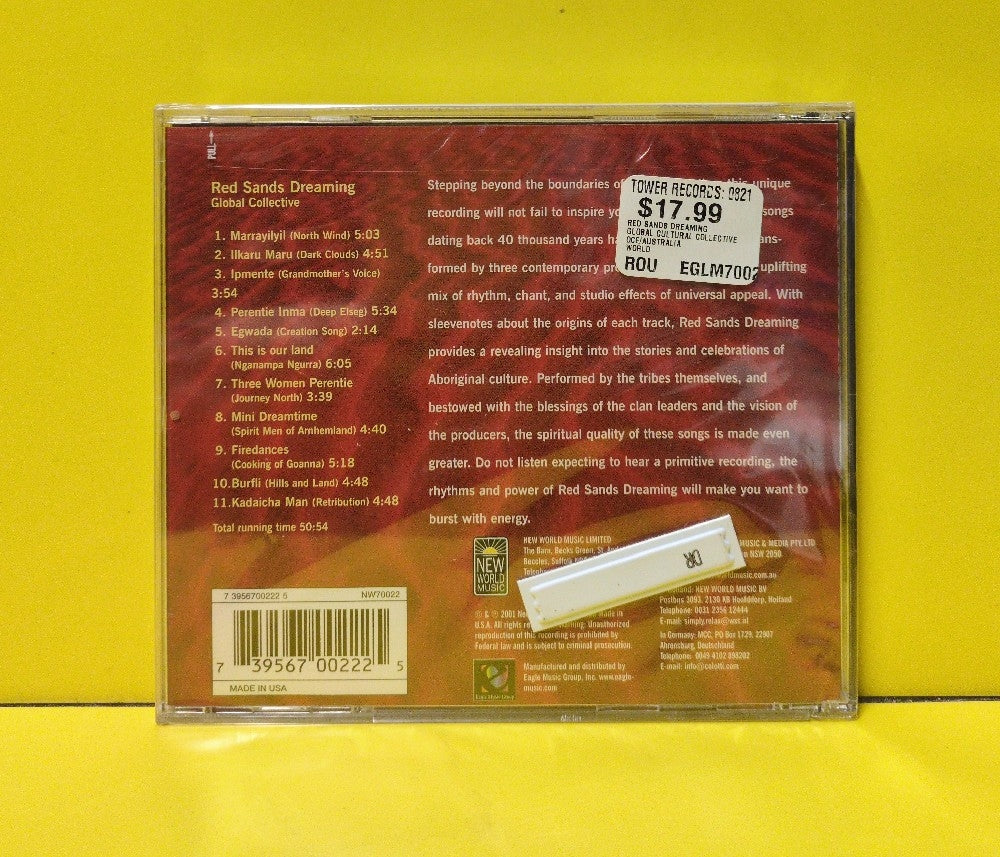 Global Collective - Red Sands Dreaming - 1998 - NW 70022 - New - Sealed - CDs