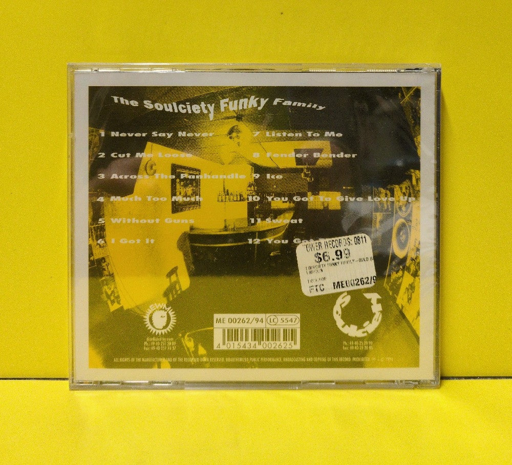 Various - The Soulciety Funky Family - 1994 - ME 00262/94 - New - Sealed - CDs - Germany Import