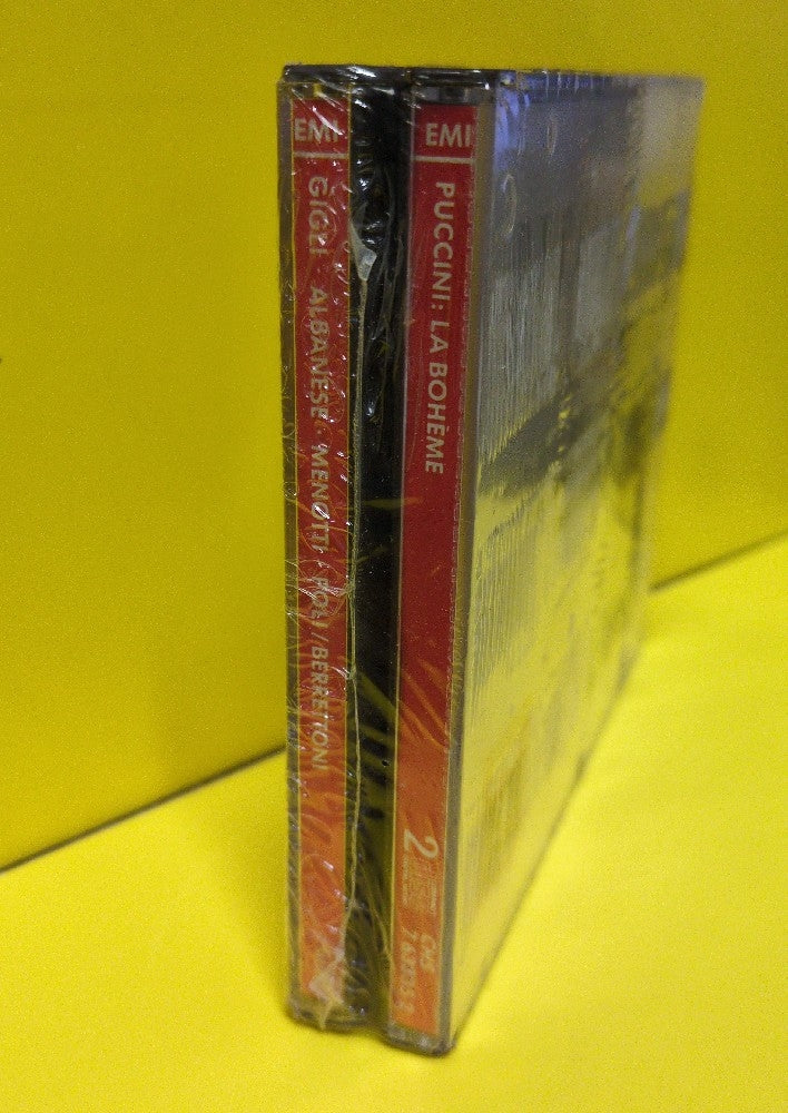 Puccini, Gigli, Alabnese, Menotti, Poli, Orchestra E Coro Del Teatro Alla Scala Di Milano, Umberto Berrettoni - La Boheme - 1990 - CHS 7 63335 2 - New - Sealed - CDs - 2xCD Set - Reissue - Remastered