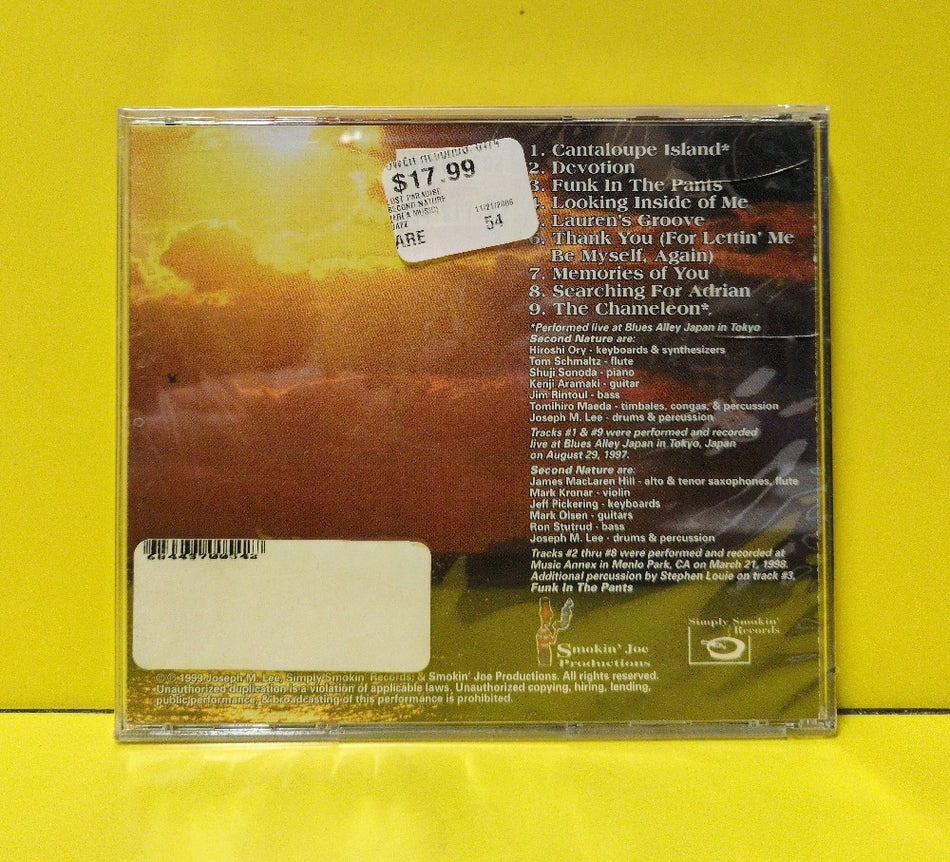 Second Nature - Lost Paradise - 1999 - JML 78342 - New - Sealed - CDs