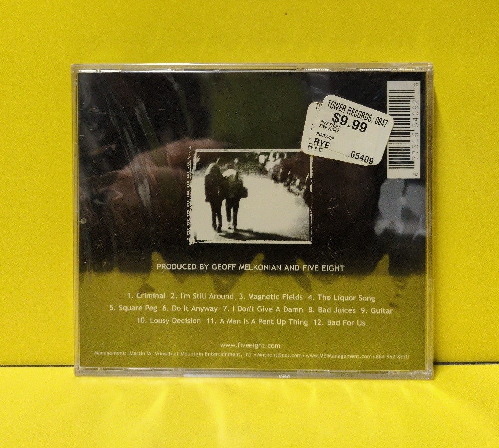 Five Eight - Five Eight - 2004 - New - Sealed - CDs