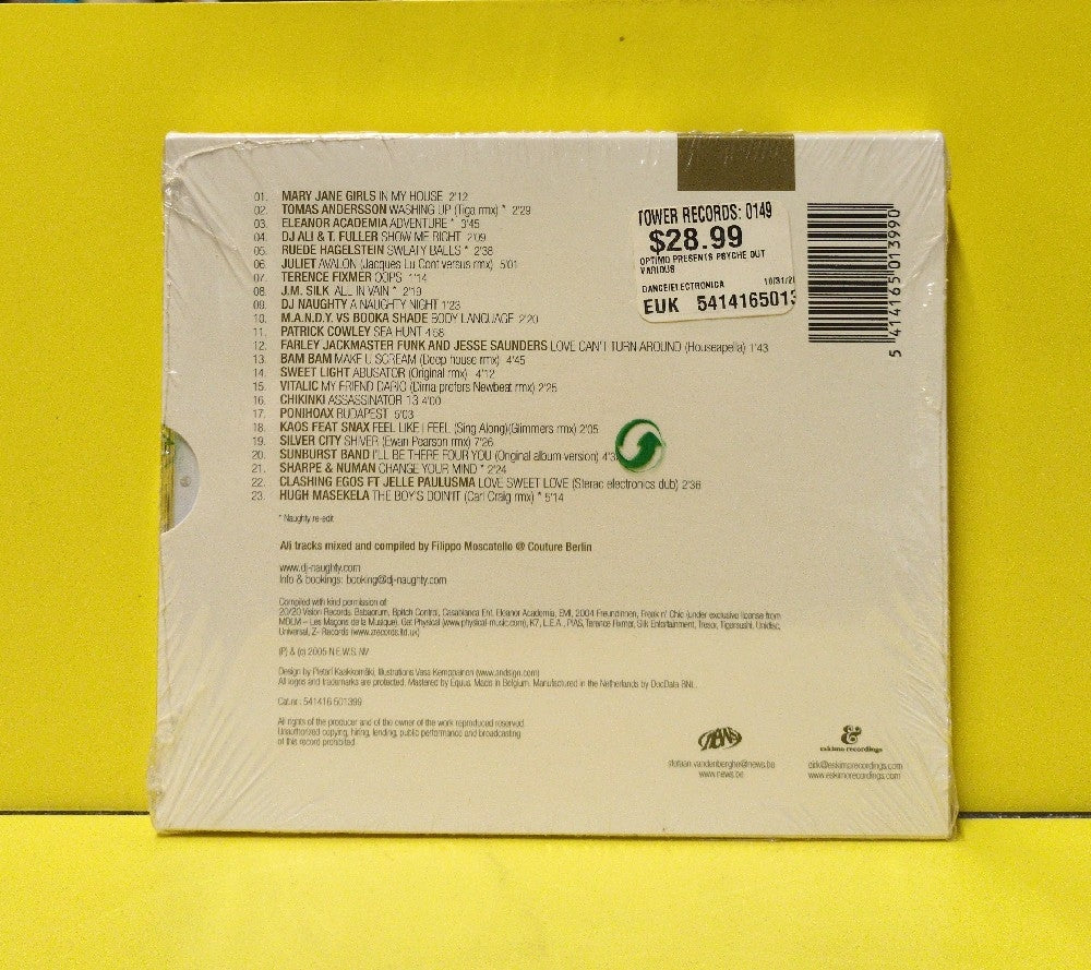 DJ Naughty - One Naughty Night In Berlin - 2005 - 541416 501399 - New - Sealed - CDs - Belgium Import