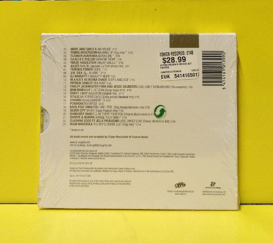 DJ Naughty - One Naughty Night In Berlin - 2005 - 541416 501399 - New - Sealed - CDs - Belgium Import