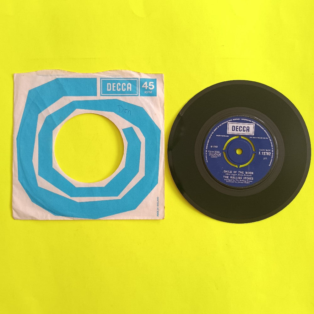 Rolling Stones - Jumpin' Jack Flash UK 7" 45 - 1968 - F.12782 - Used - VG++ - Vinyl