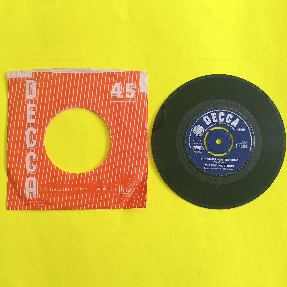 Rolling Stones - Get Off Of My Cloud UK 7" 45 - 1965 - F 12263 - Used - VG+ - Vinyl