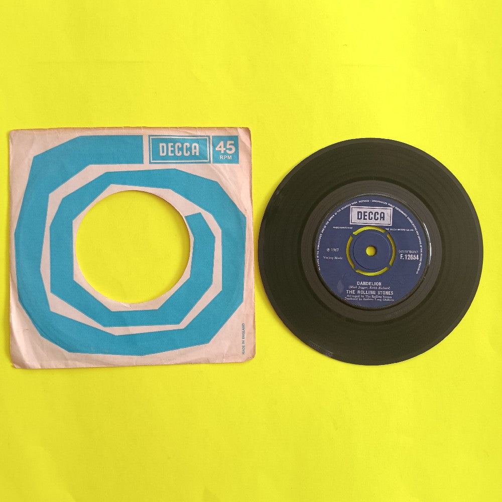 Rolling Stones - We Love You / Dandelion UK 7" 45 - 1967 - F.12654 - Used - VG++ - Vinyl