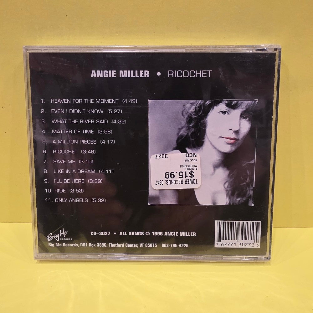 Angie Miller  - Ricochet - 1996 - CD-3027 - New - Sealed - CDs