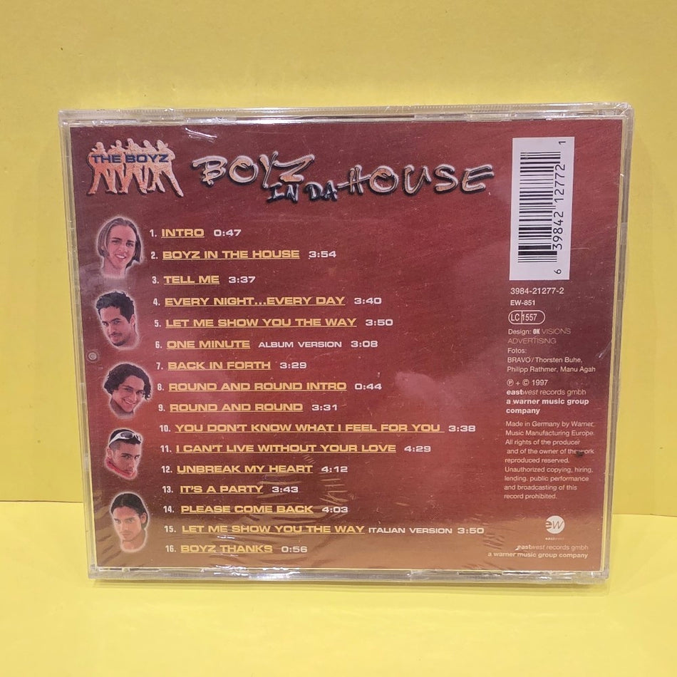 The Boyz  - Boyz In Da House - 1997 - 3984-21277-2 - New - Sealed - CDs