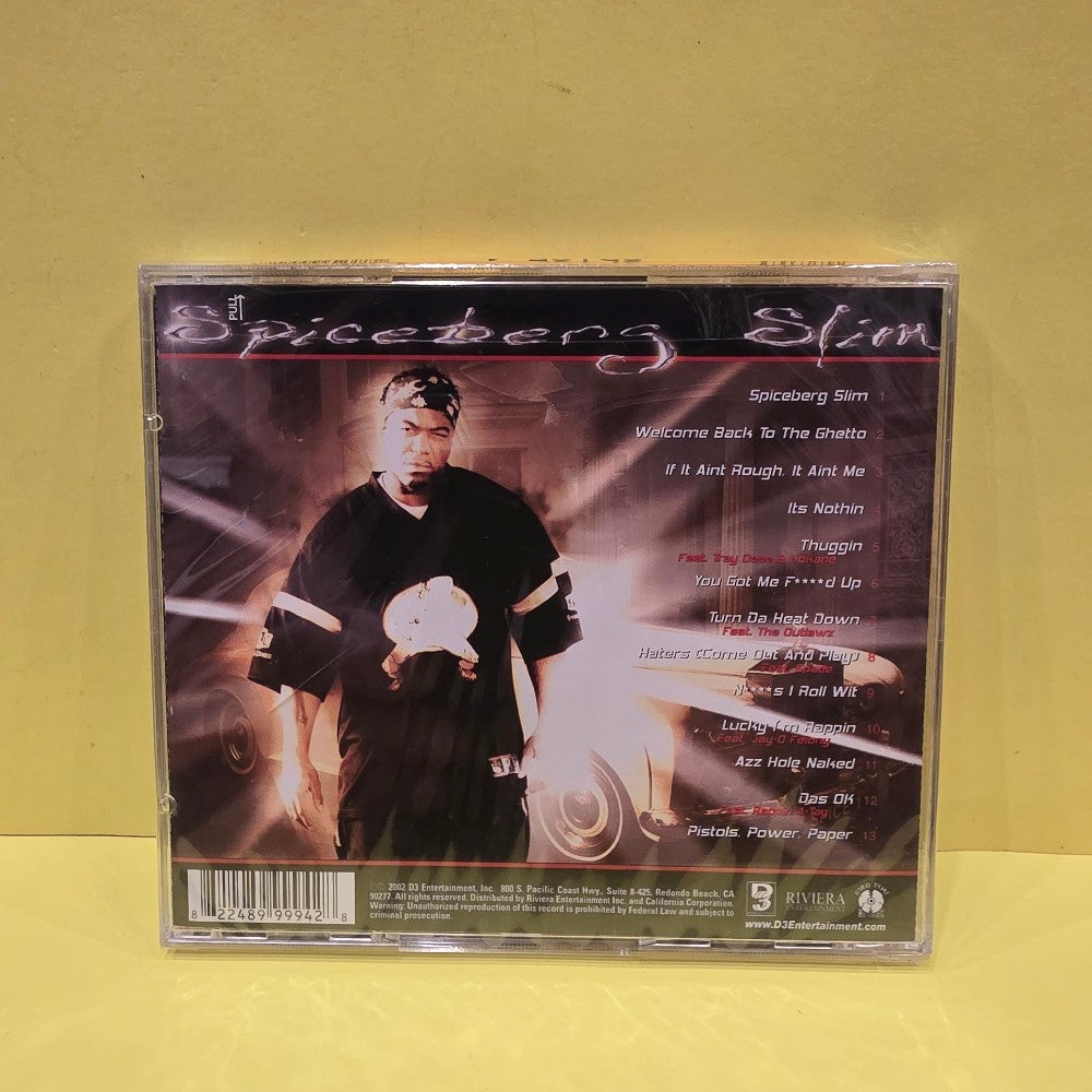 Spice 1 - Spiceberg Slim - 2002 - RIV 9994-2 - New - Sealed - CDs