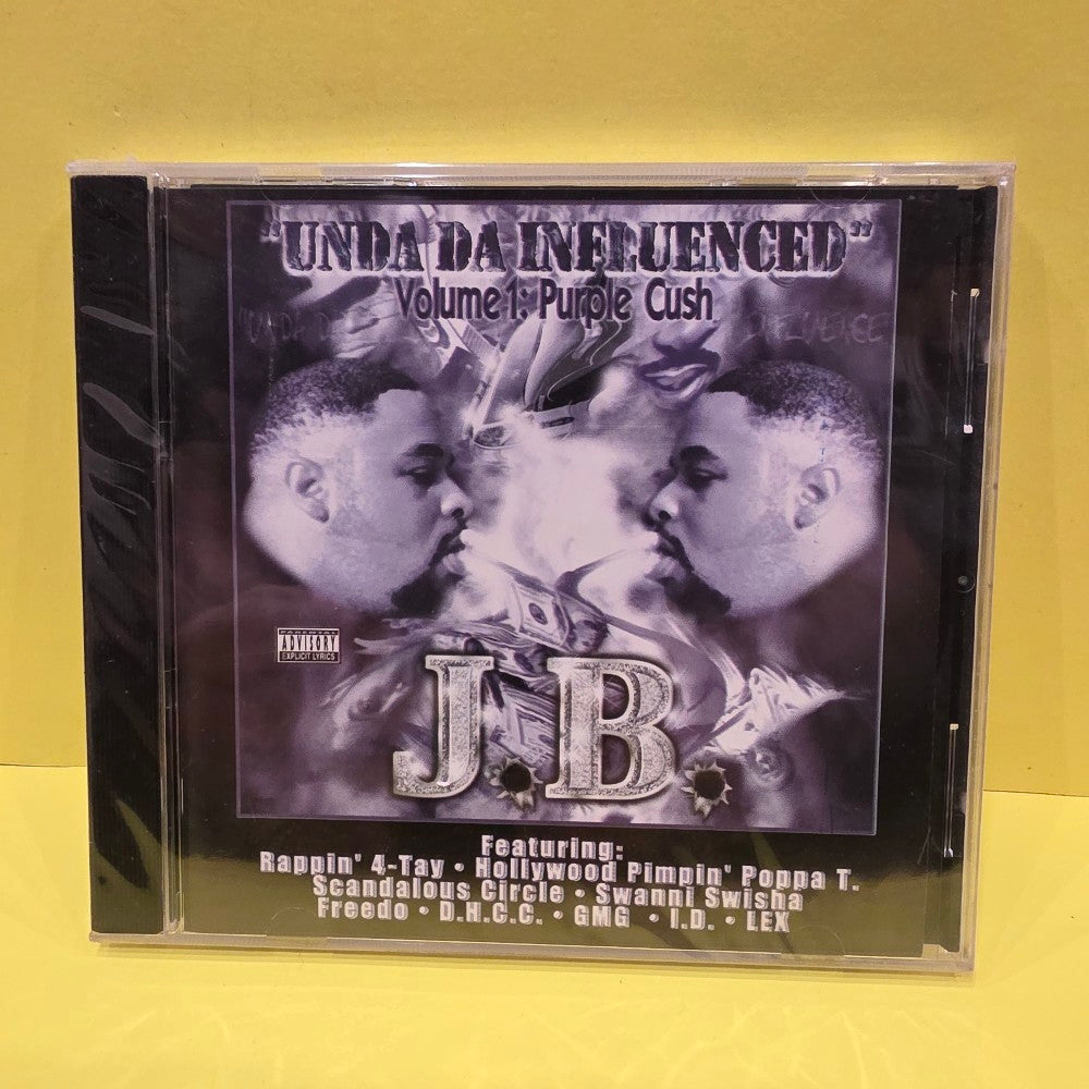 J.B.  - Unda Da Influenced (Volume 1: Purple Cush) - 1999 - DHR-1913-2 - New - Sealed - CDs
