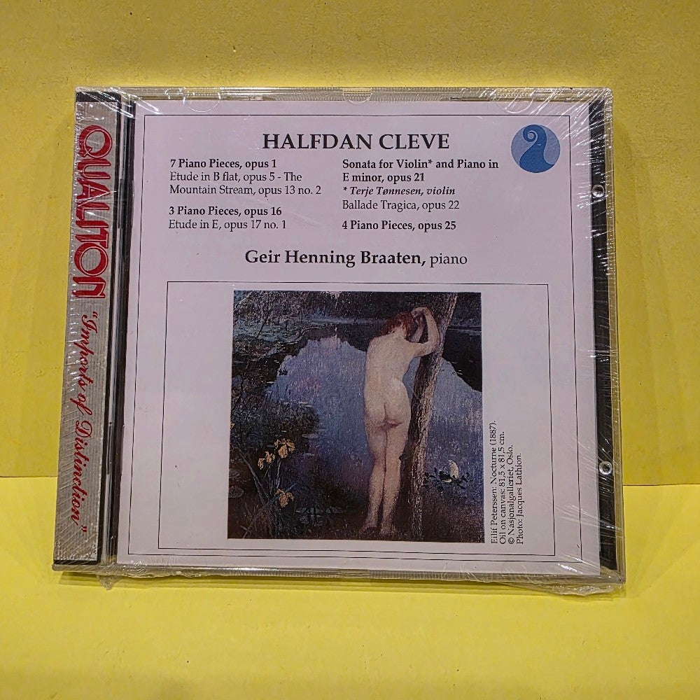 Halfdan Cleve, Geir Henning Braaten - Piano Works - 1992 - New - Sealed - CDs