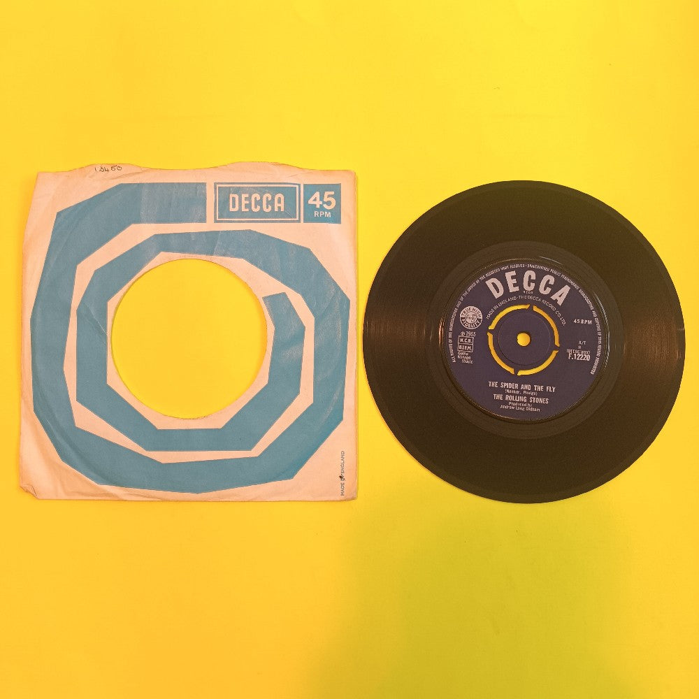 Rolling Stones - (I Cant Get No) Satisfaction UK 7" 45 - 1969 - F.12220 - Used - VG+ - Vinyl