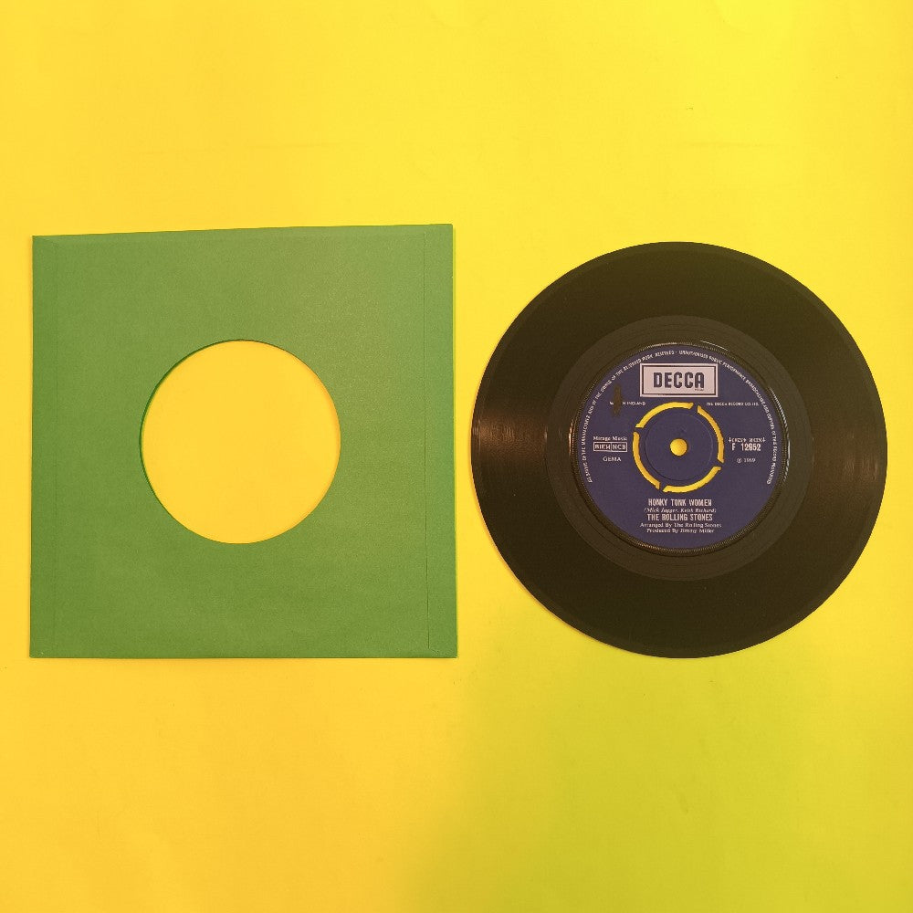 Rolling Stones - Honky Tonk Women UK 7" 45 - 1969 - F 12952 - Used - VG+ - Vinyl