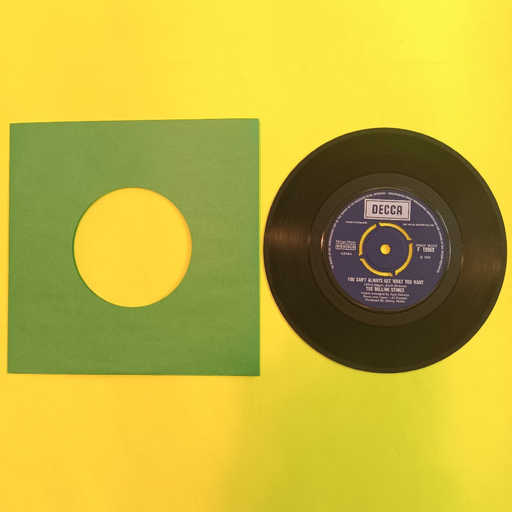 Rolling Stones - Honky Tonk Women UK 7" 45 - 1969 - F 12952 - Used - VG+ - Vinyl