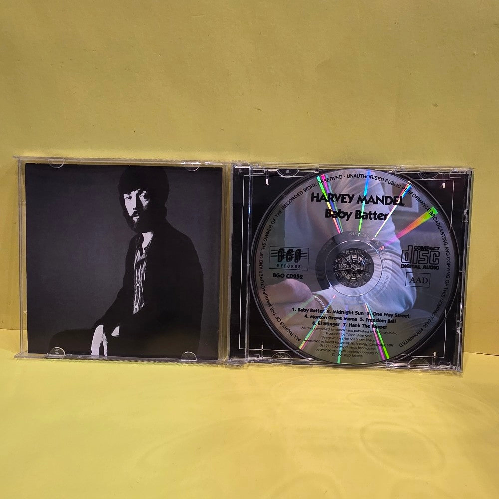 Harvey Mandel - Baby Batter - 1995 - BGOCD252 - Used - EX - CDs