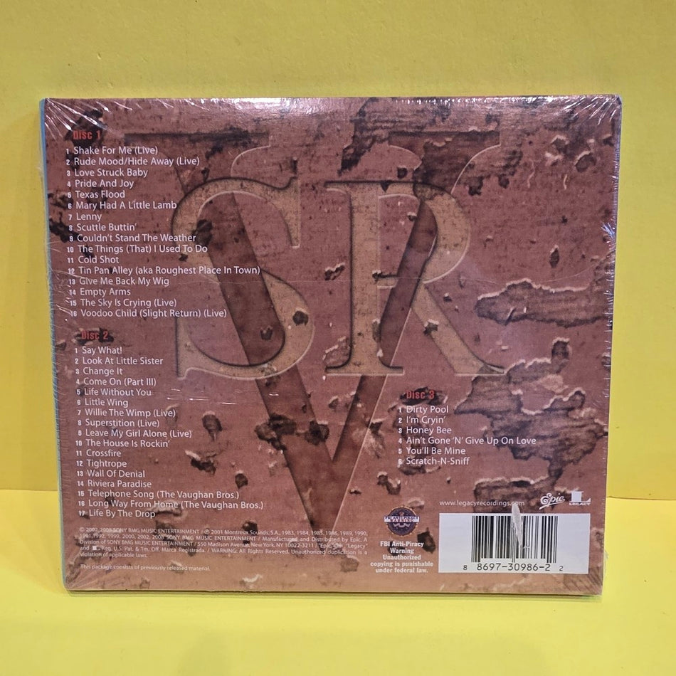 Stevie Ray Vaughan And Double Trouble - The Essential Stevie Ray Vaughan And Double Trouble - 2009 - 88697 30986 2 - New - Sealed - CDs