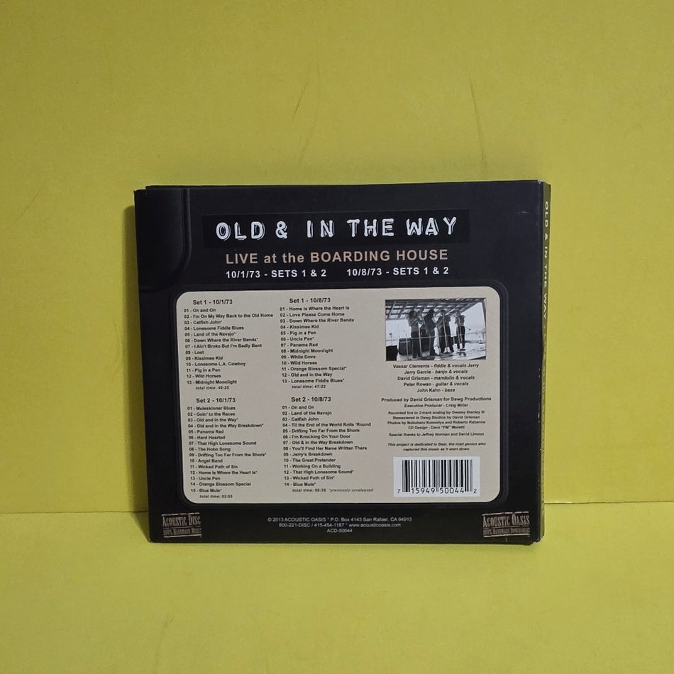 Old & In The Way - Live At The Boarding House (The Complete Shows) - 2013 - ACD 81 - Used - EX - CDs