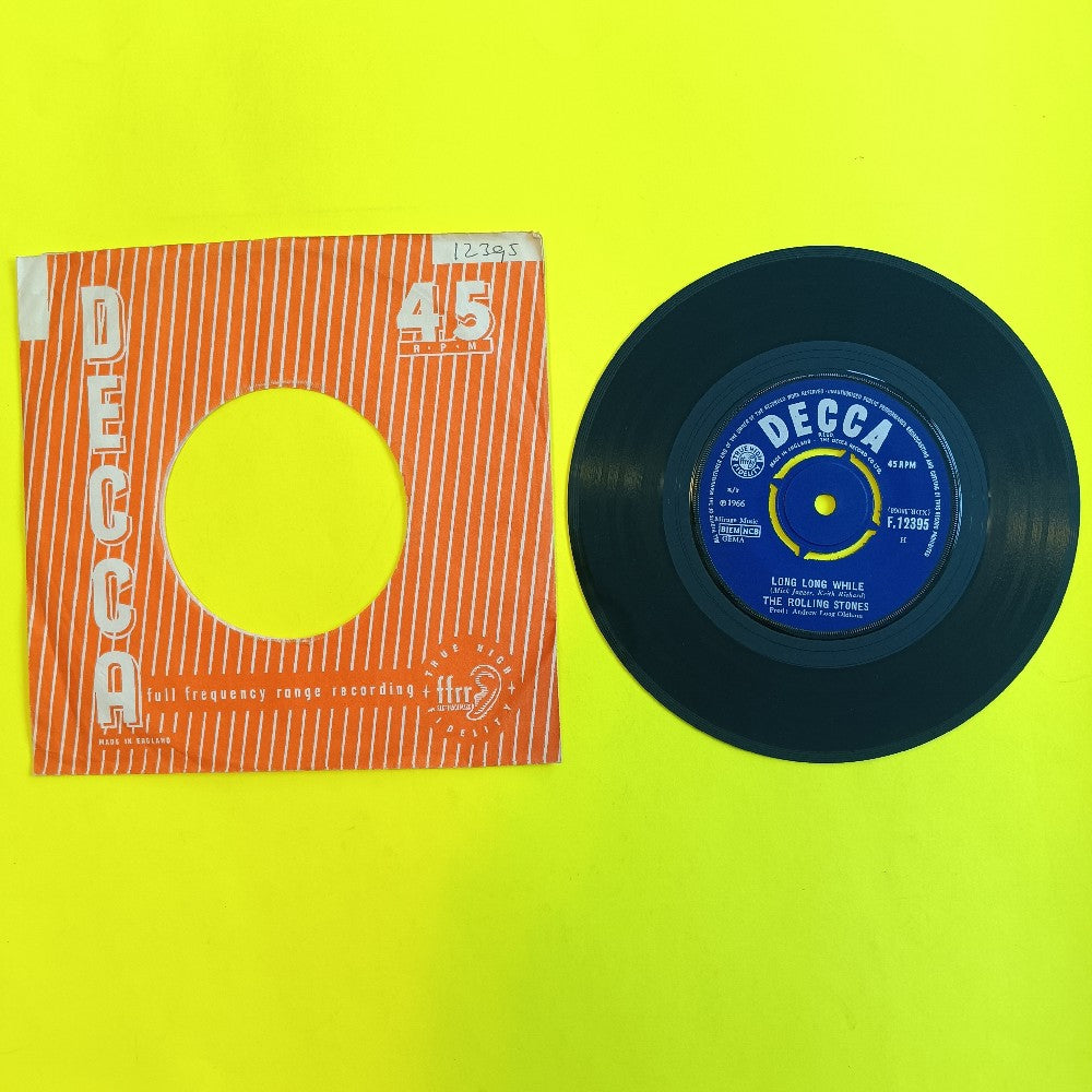 Rolling Stones - Paint It Black UK 7" 45 - 1966 - F.12395 - Used - VG++ - Vinyl