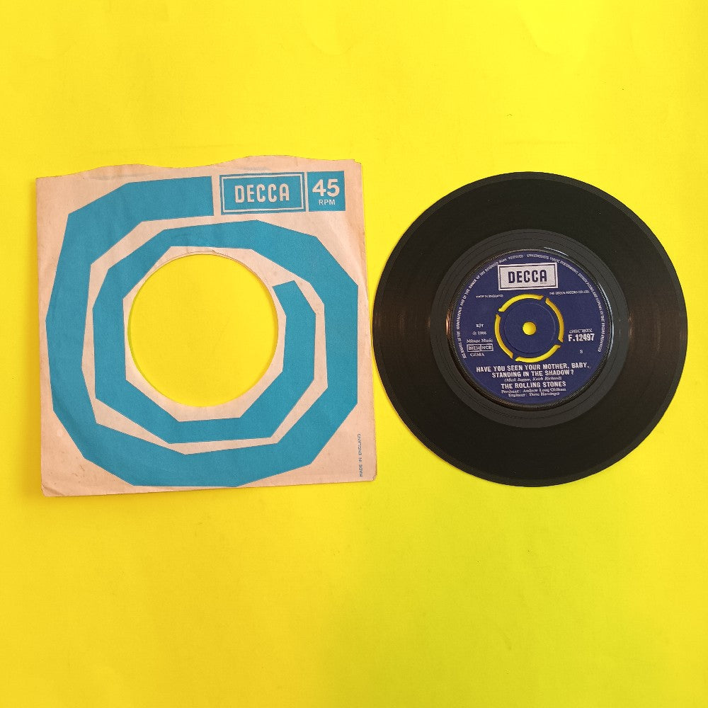 Rolling Stones - Have You Seen Your Mother UK 7" 45 - 1966 - F.12497 - Used - VG++ - Vinyl
