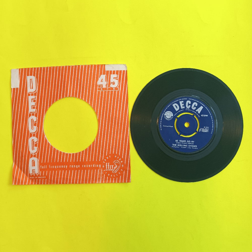Rolling Stones - 19th Nervous Breakdown UK 7" 45 - 1966 - F 12331 - Used - VG+ - Vinyl