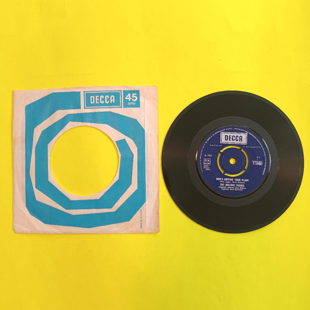 Rolling Stones - Have You Seen Your Mother UK 7" 45 - 1966 - F.12497 - Used - VG+ - Vinyl