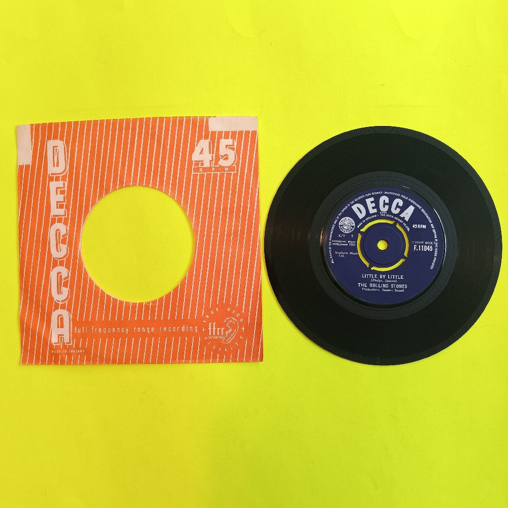 Rolling Stones - Not Fade Away UK 7" 45 - 1964 - F.11845 - Used - EX - Vinyl