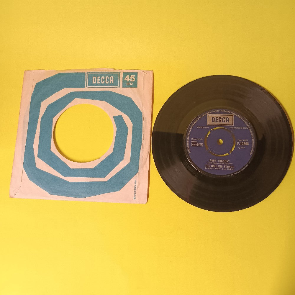 Rolling Stones - Let's Spend The Night Together UK 7" 45 - 1967 - F.12546 - Used - VG+ - Vinyl