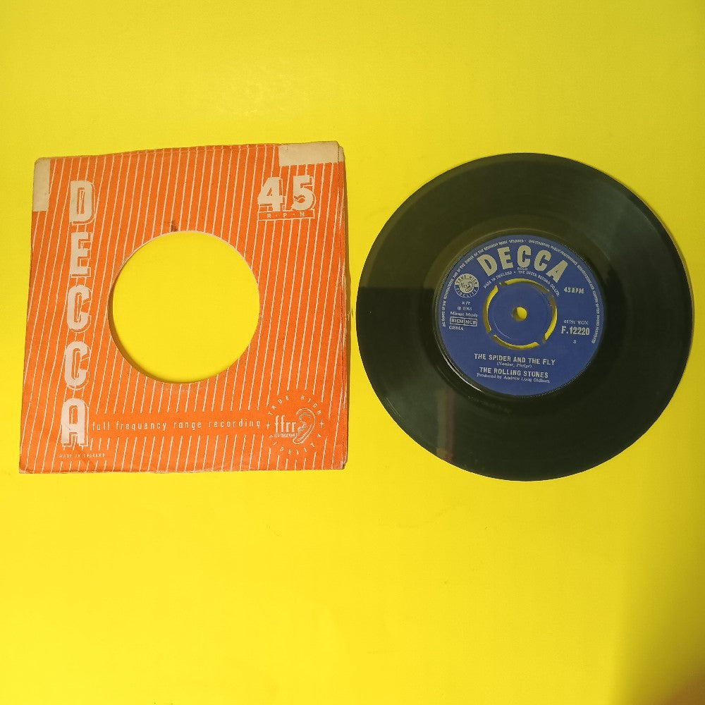 Rolling Stones - (I Cant Get No) Satisfaction UK 7" 45 - 1969 - F.12220 - Used - VG+ - Vinyl